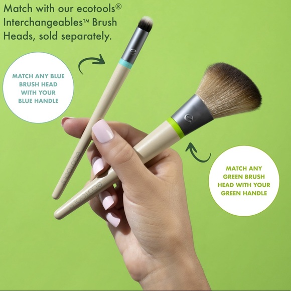 EcoTools Interchangeable Makeup Brush Handles | Customizable Brushes Bamboo ~NEW - Picture 5 of 5